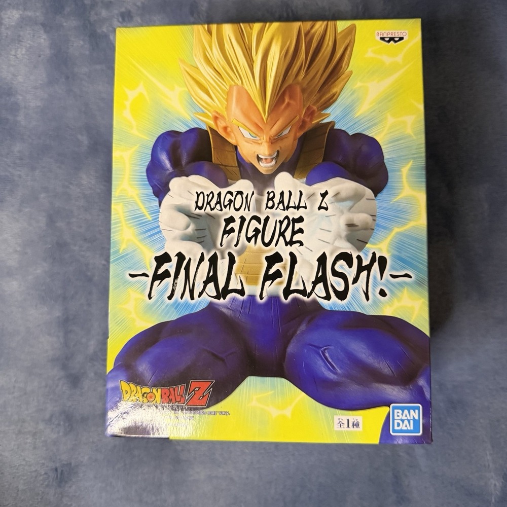 Banpresto Dragon Ball Z Super Saiyan‎ Vegeta Final Flash Figure CraneKing